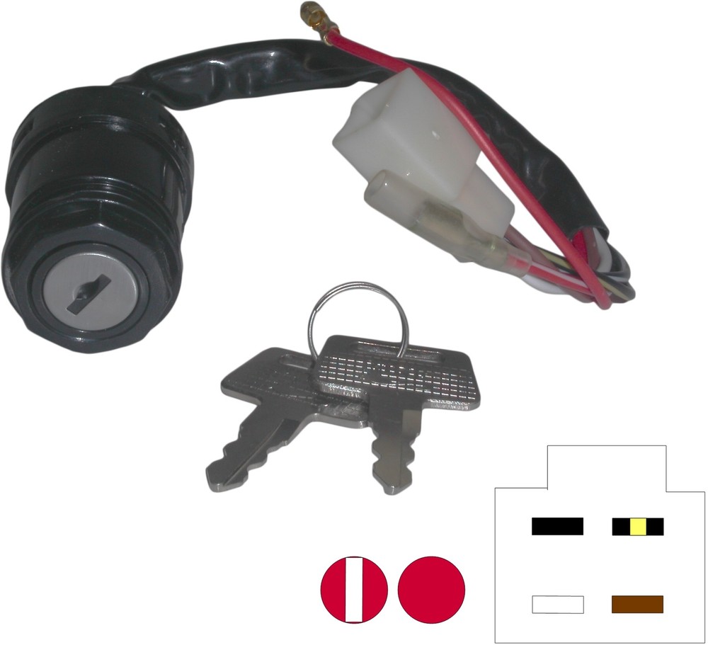 Ignition Switch for 1984 Kawasaki AR 80 C2