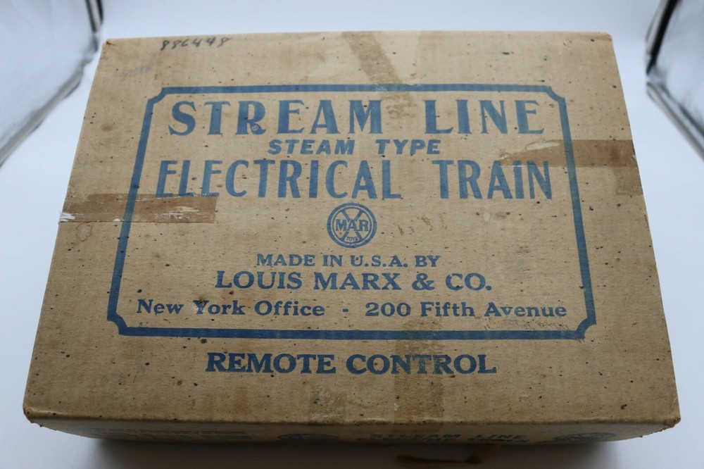 Pre-War Marx Commodore Vanderbilt Boxed Train Set - Tested O Gauge 1:48 Scale