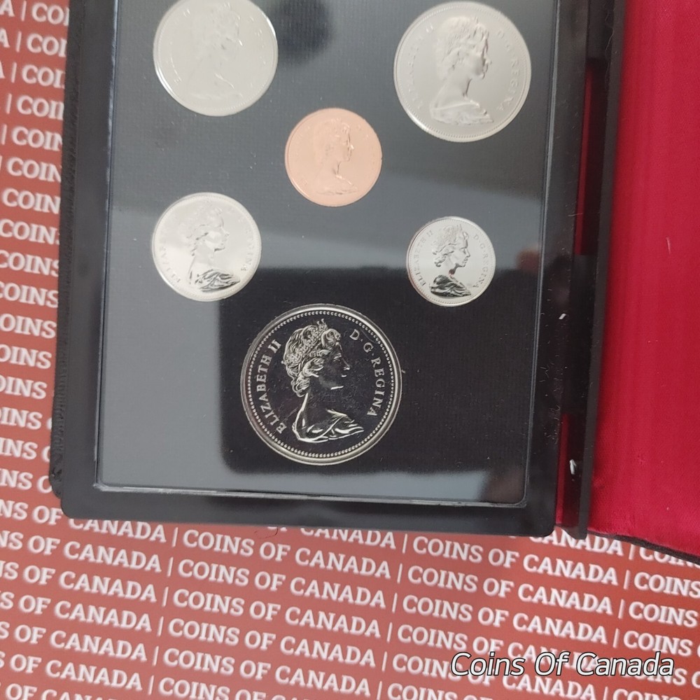 1976 Canada 7 Coin Proof Set - With Special Edition Silver Dollar #coinsofcanada