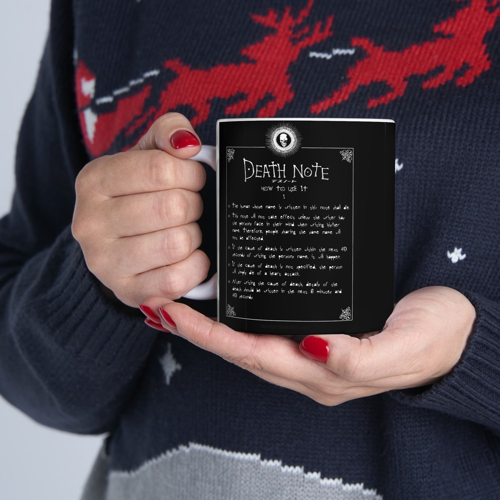 Death Note Mug, 11oz