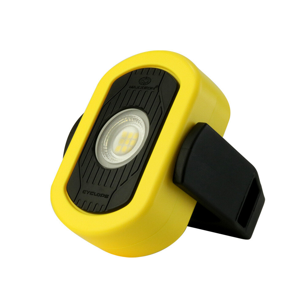 Maxxeon Work Star® MXN00812 Cyclops USB-C Rechargeable LED Work Light (Yellow)