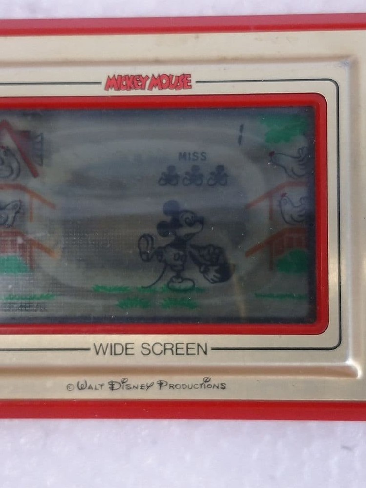 Nintendo Game & Watch Mickey Mouse (LCD Screen Malfunction)