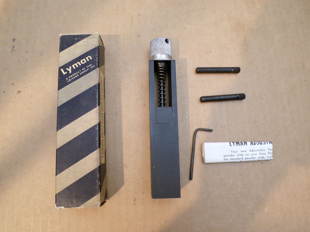 Lyman Adjustable Powder Bar for Lyman Easy Shotshell Reloader