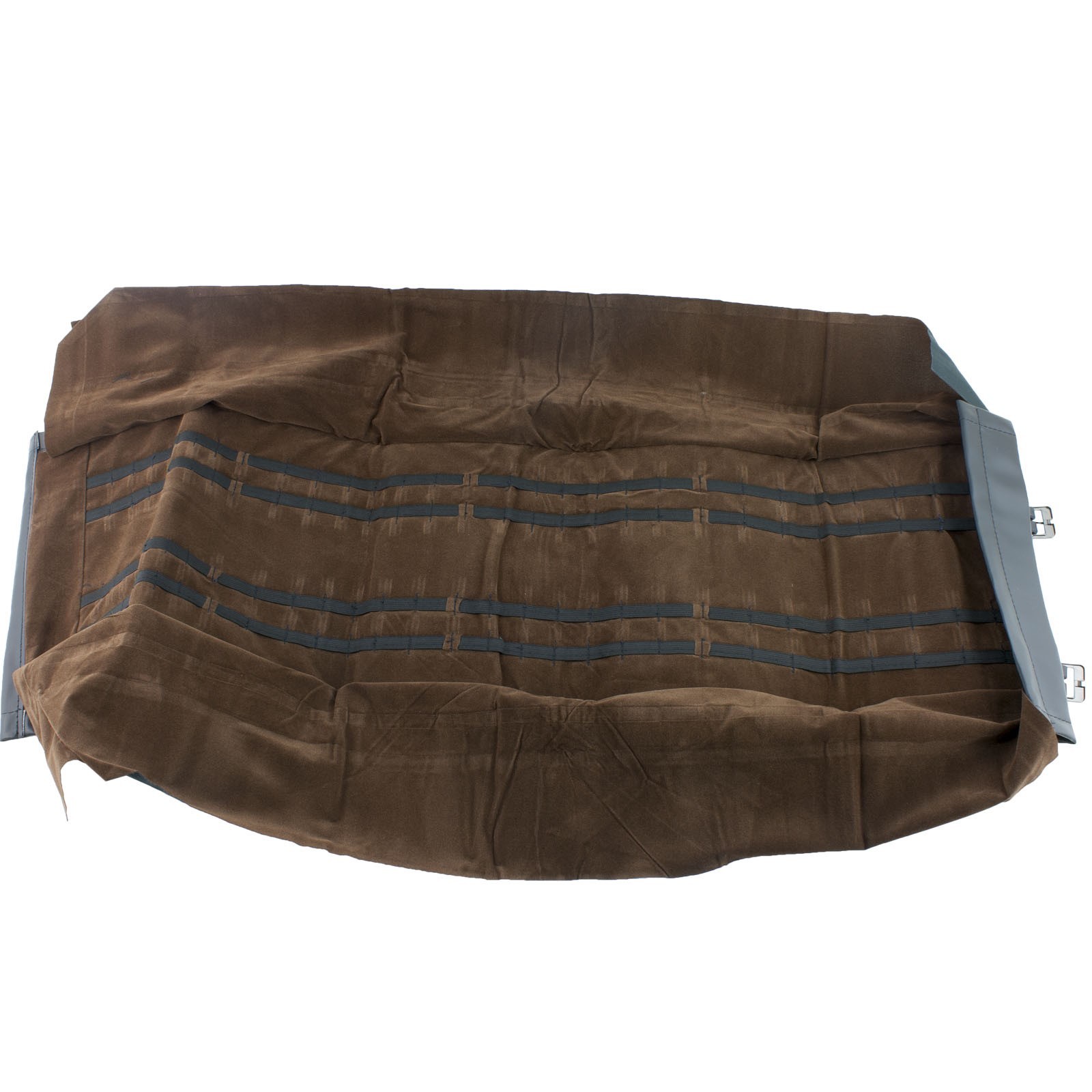 Knife Roll Carrying Storage Case Pack Holds 60 Pocket Knives Vinyl & Buckles