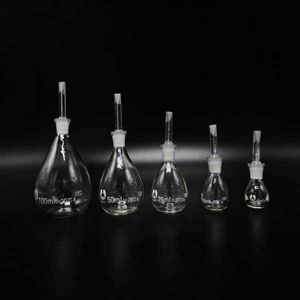 Wholesale 5ml - 500ml Glass Pycnometer Specific Gravity Bottle Lab Glassware