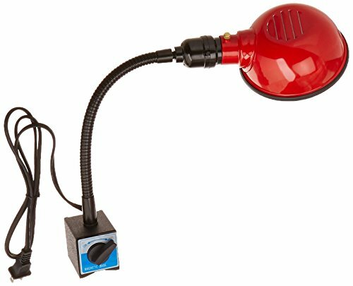 WORK LAMP with Magnetic Base On Off Switch Flexible Arm Adjustable HHIP