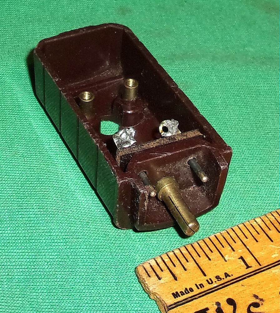 Webster Electric Phonograph/Changer HEADSHELL only Brown Clean! for GE VR types