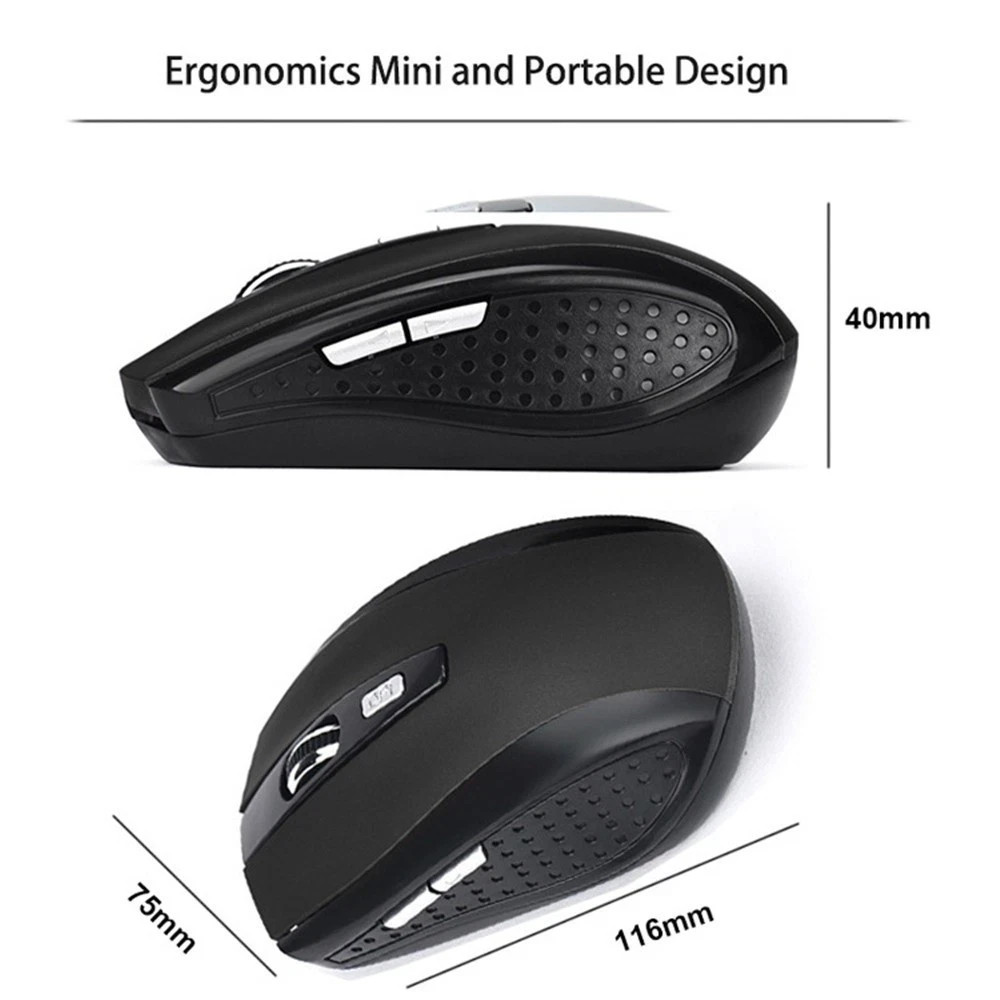 Wireless Optical Mouse Mice 2.4GHz USB Receiver For Laptop PC Computer DPI lot