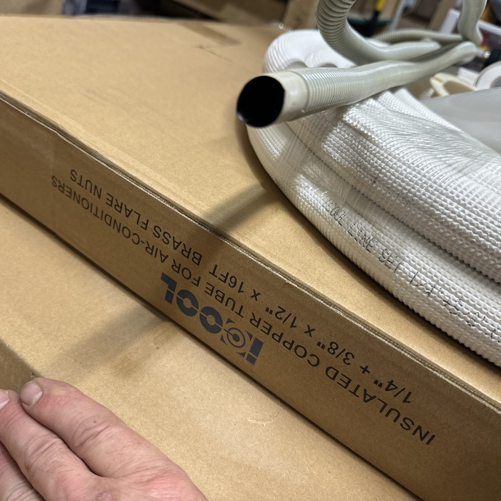 1/4"x3/8"x1/2"x16 icool Mini Split Install Kit .