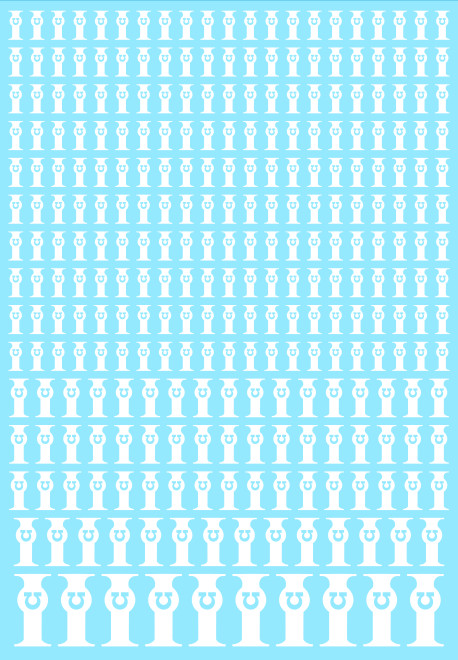 A6 - Ultra Inception Pillars Transfer Sheet