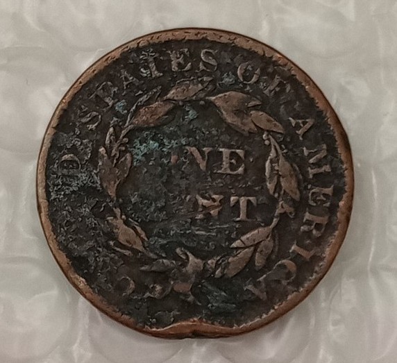 USA Coronet Head Cent 1834~* G ~ Large Cent