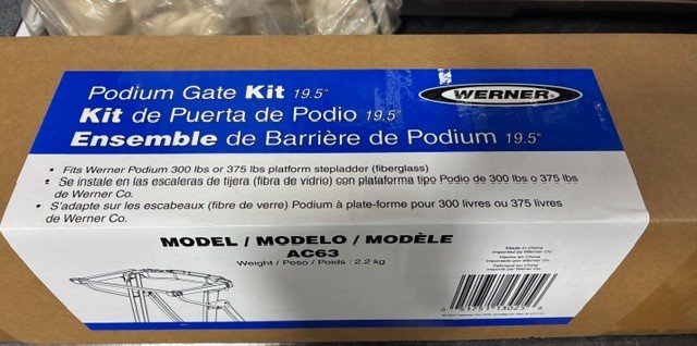 NEW Werner Podium Gate Kit Model AC63