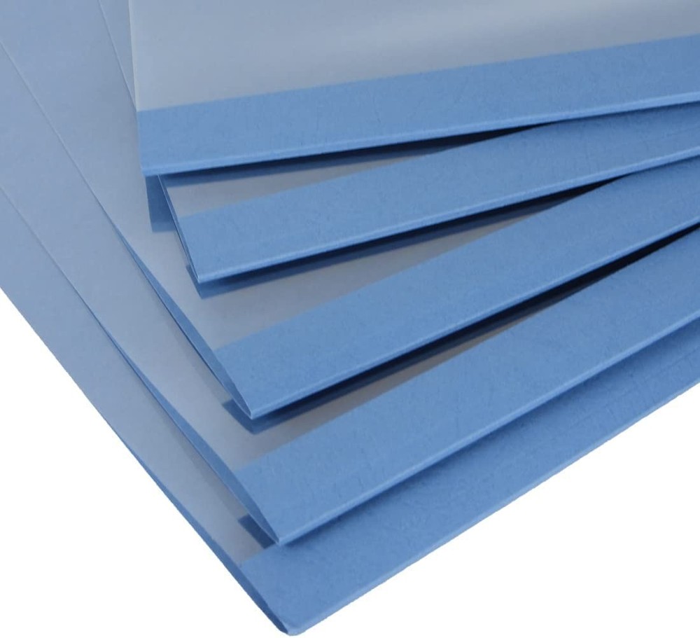 RAYSON TBC2346-100BL-US Thermal Binding Covers, Letter Size, Blue, 100-Pack