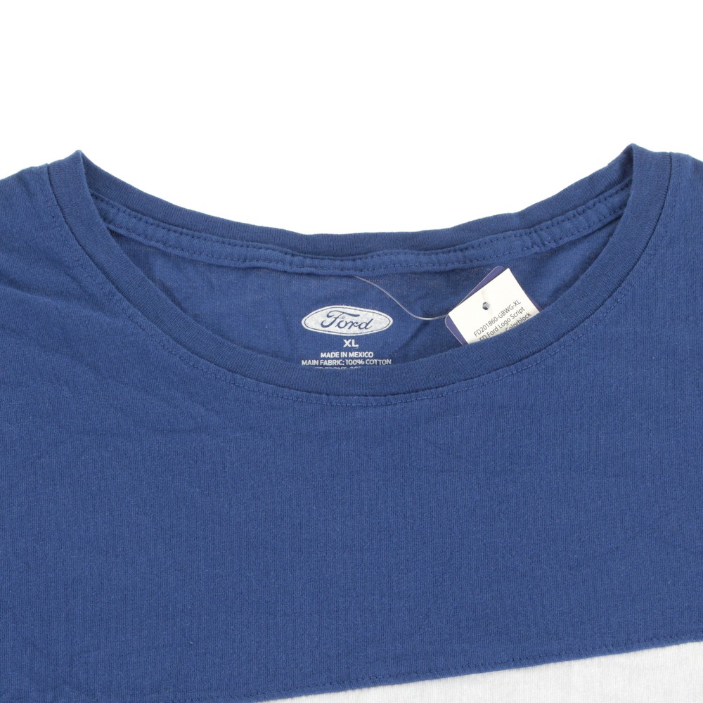 Ford Script Women's Colorblock Panel Shirt XL