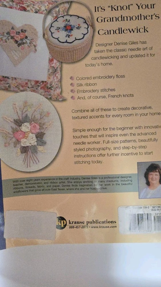 Contemporary Candlewick EMBROIDERY