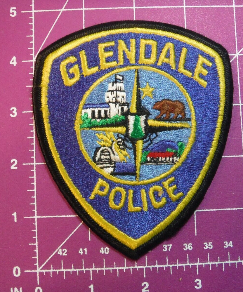 Glendale California police patch