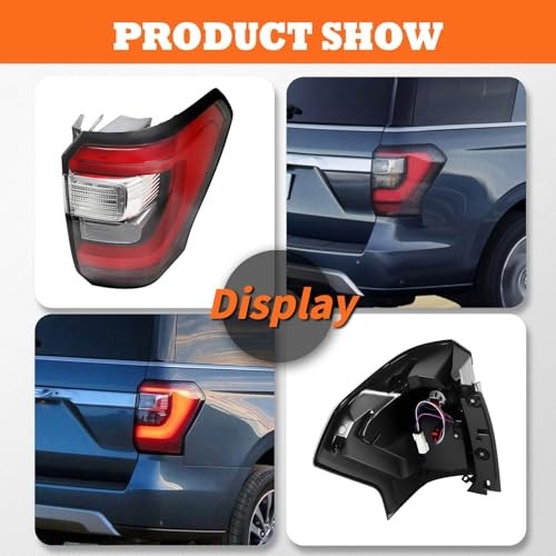 Tail Light Assembly Passenger Side Compatible with 2018-2021 Expedition Right