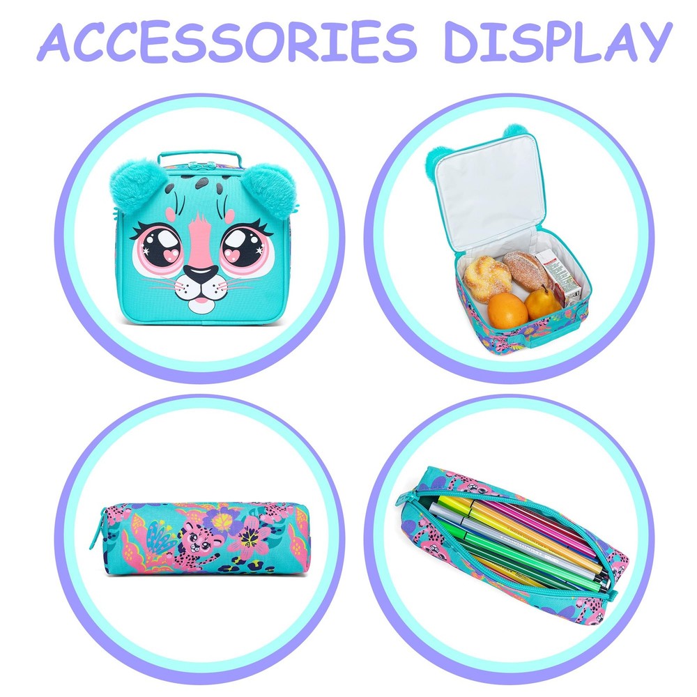 Backpack with Wheels for Rolling Backpack for Girls 8-12 Roller Backpacks for...