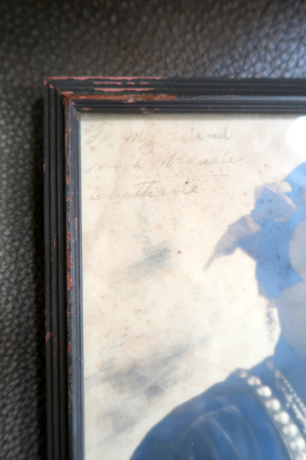 Vintage 1930s Southwest Sepia Photo Pair – Navajo Portrait & Mission Scene