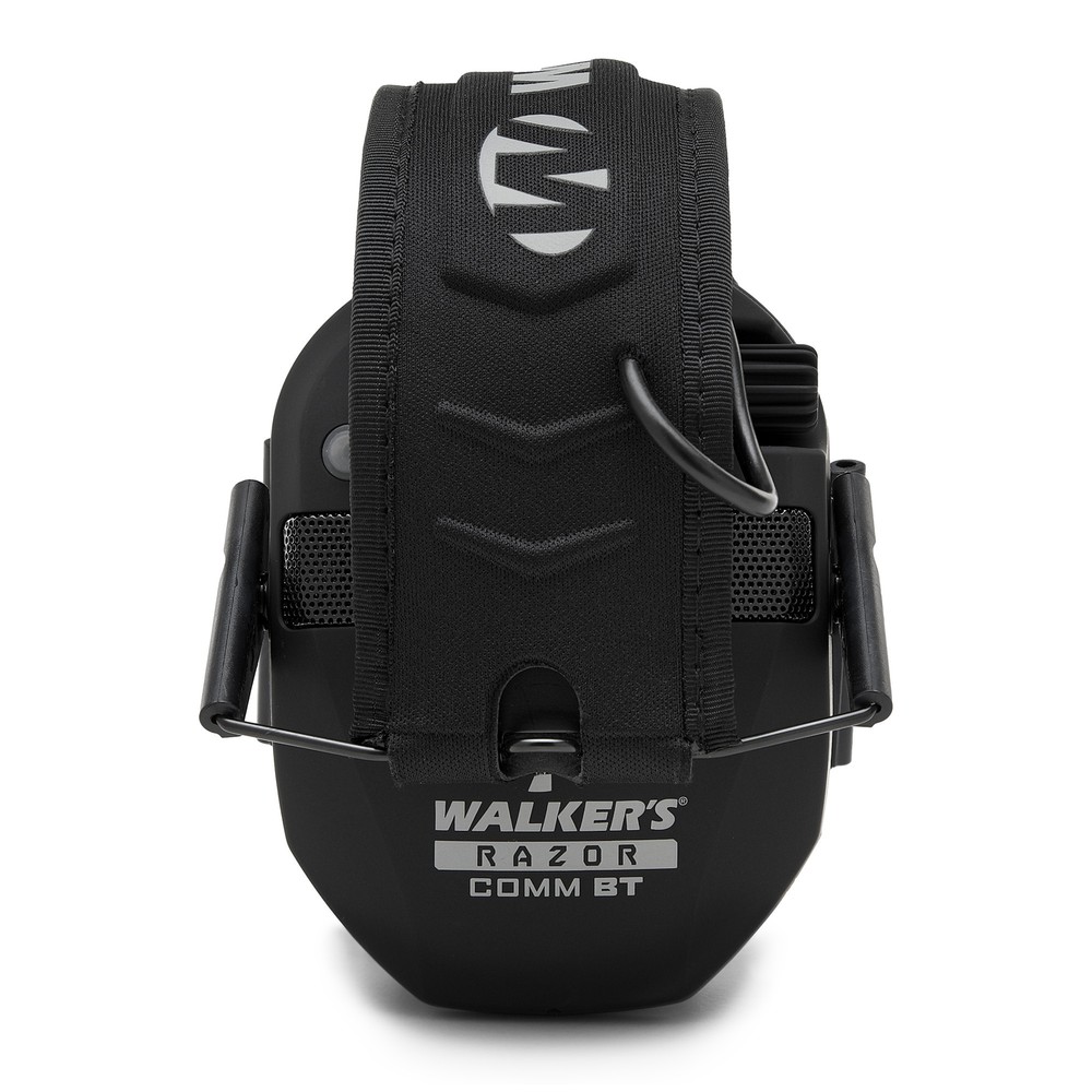 Walker’s Razor Slim Electronic Quad Muff with Bluetooth (Black)