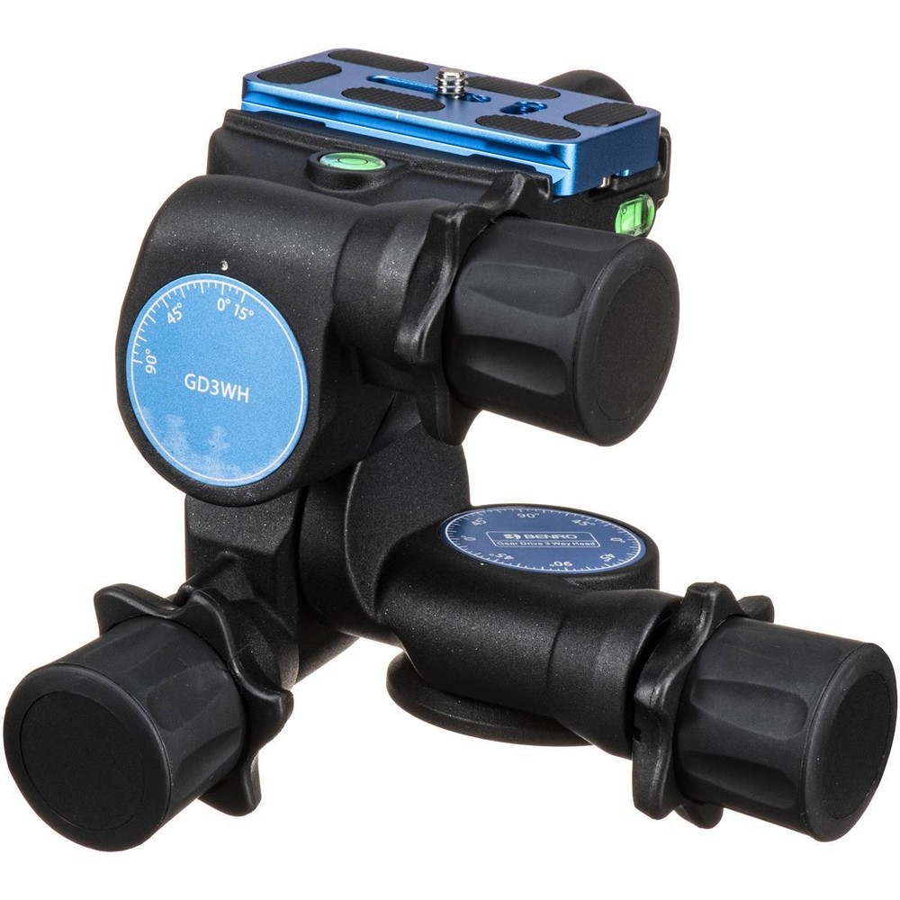 Benro GD3WH Precision Geared Tripod Head