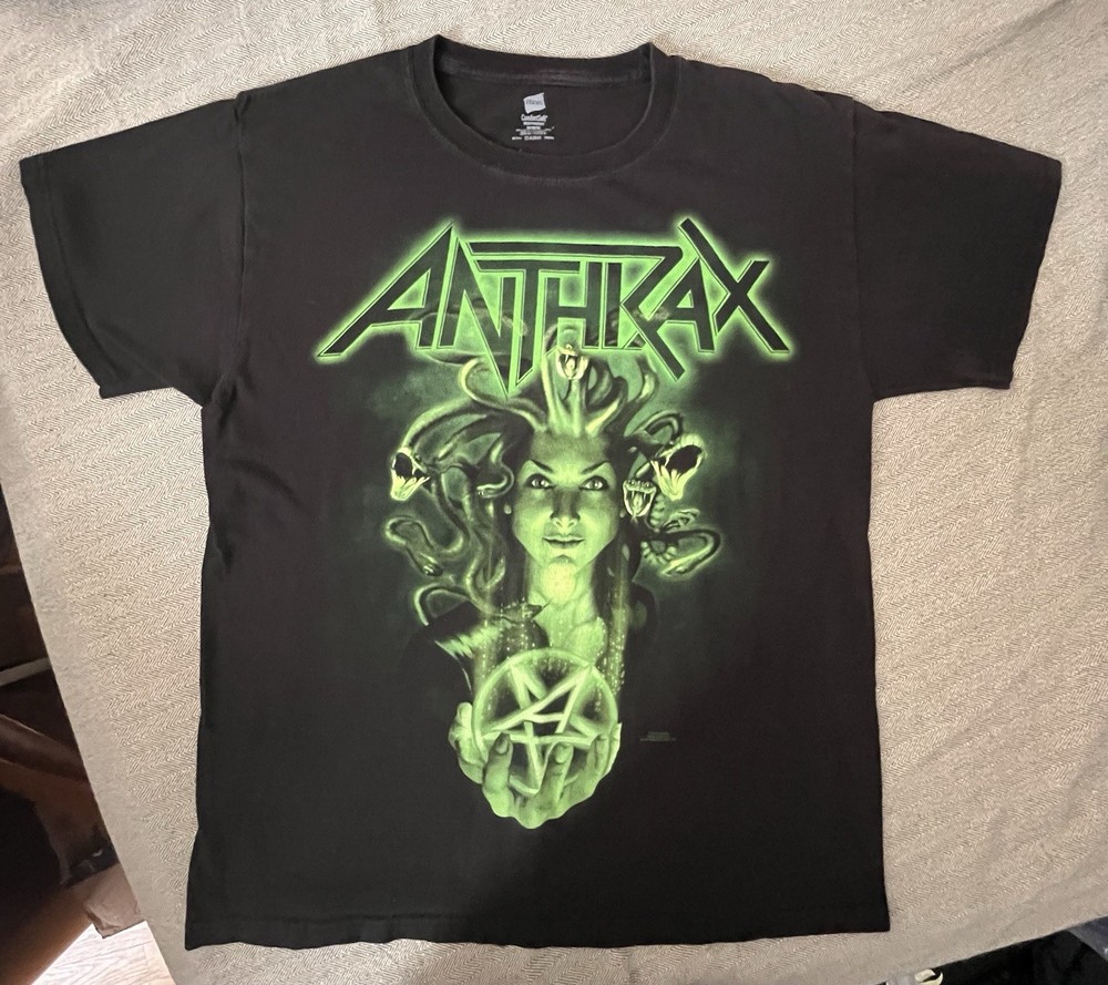 ANTHRAX  2012  Medium T Shirt