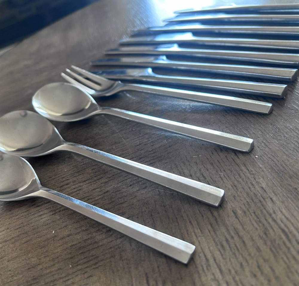 Dansk© PARALLEL DIAMOND JHQ 18/8 Stainless Flatware - Choose Your Replacement