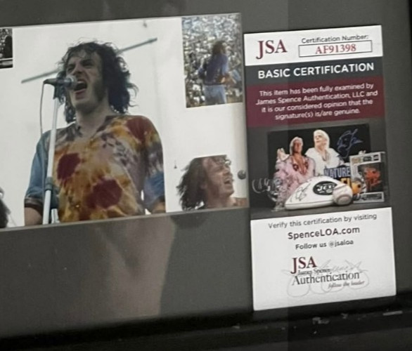 JOE COCKER AUTOGRAPH