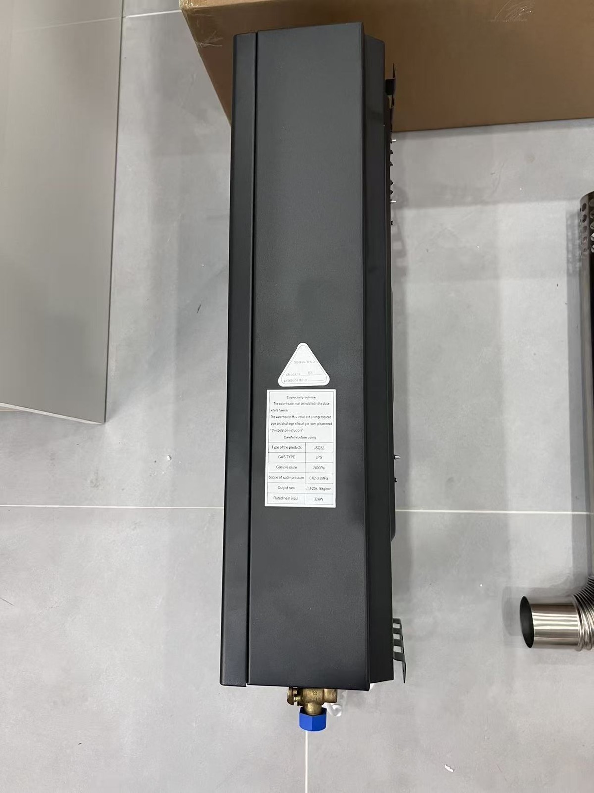 Propane/LPG Gas Hot Water Heater Tankless Instant 32KW 4.3GPM 130,000 BTU 110V