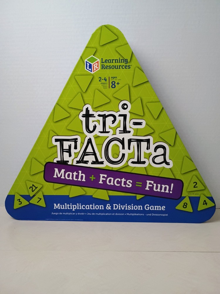 Learning Resources tri-FACTa Multiplication & Division Game Math Homeschool