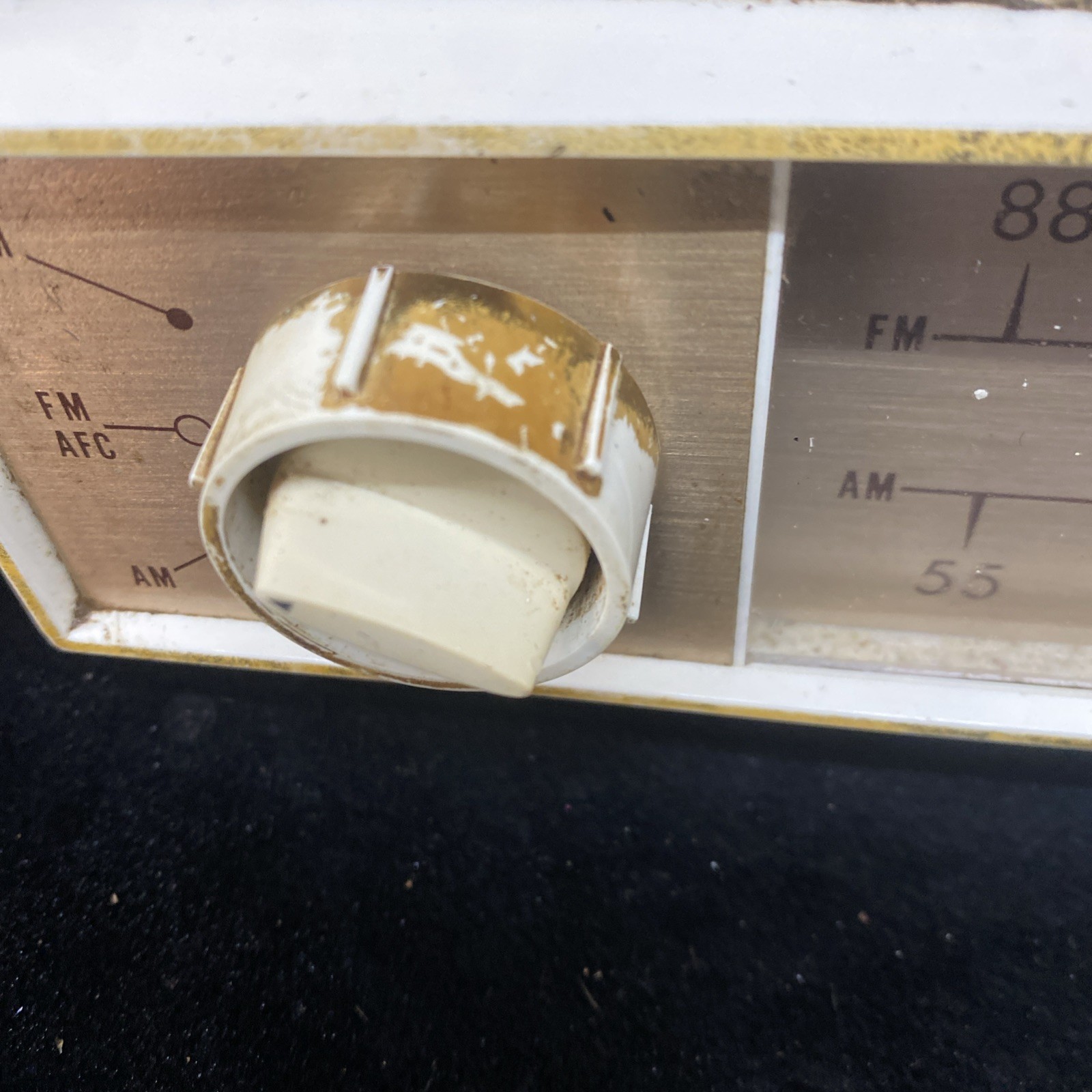 ZENITH AUTOMATIC FREQUENCY CONTROL GREEN TUBE RADIO (TESTED) Works VINTAGE 1950s