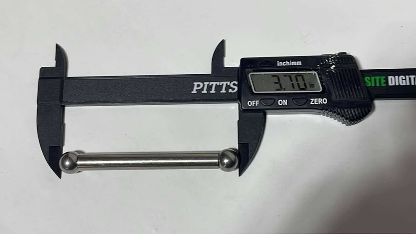 Wilton Style Bench Vise Lock Down Handle Swivel Handle bar and bearing ends