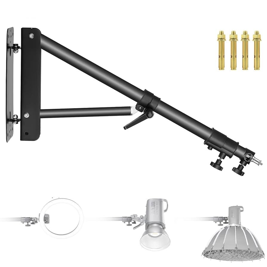 Neewer  4.3 ft Wall Mounting Triangle Boom Arm
