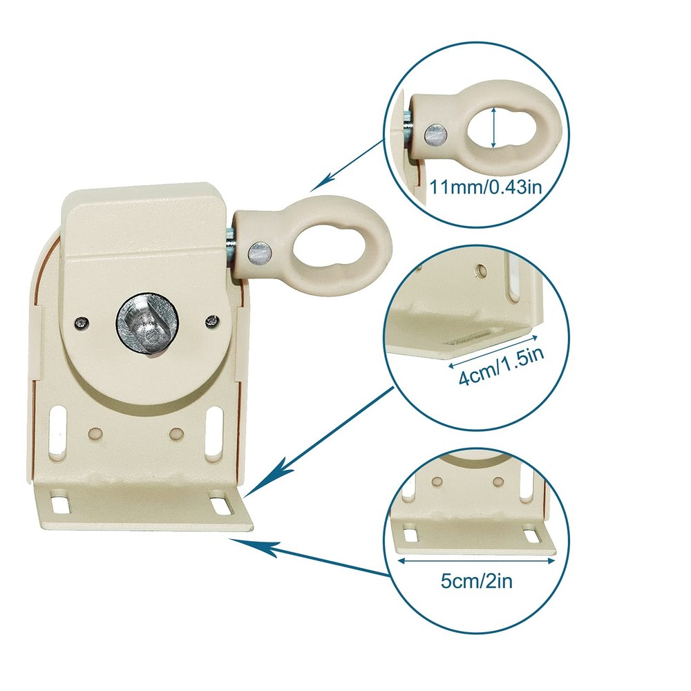 Lihopefe Cordless Bracket, Sunshade Replacement Beige