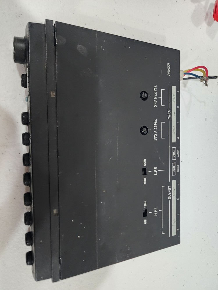 Eclipse EQ1000 Old School Car Equalizer Pre Amp eq1000
