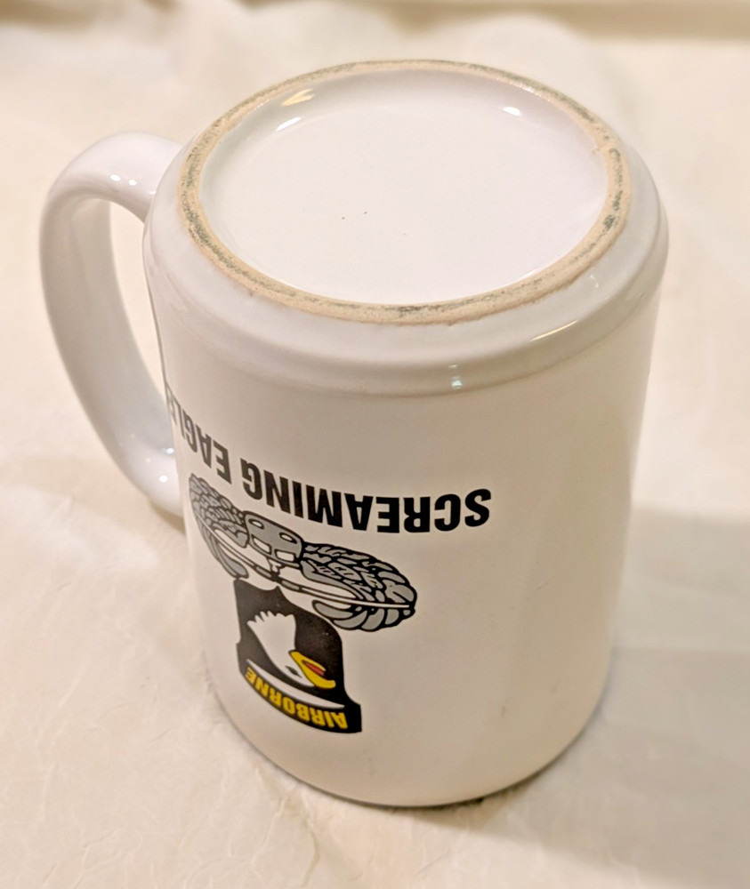 Airborne Screaming Eagles Ceramic Coffee Mug