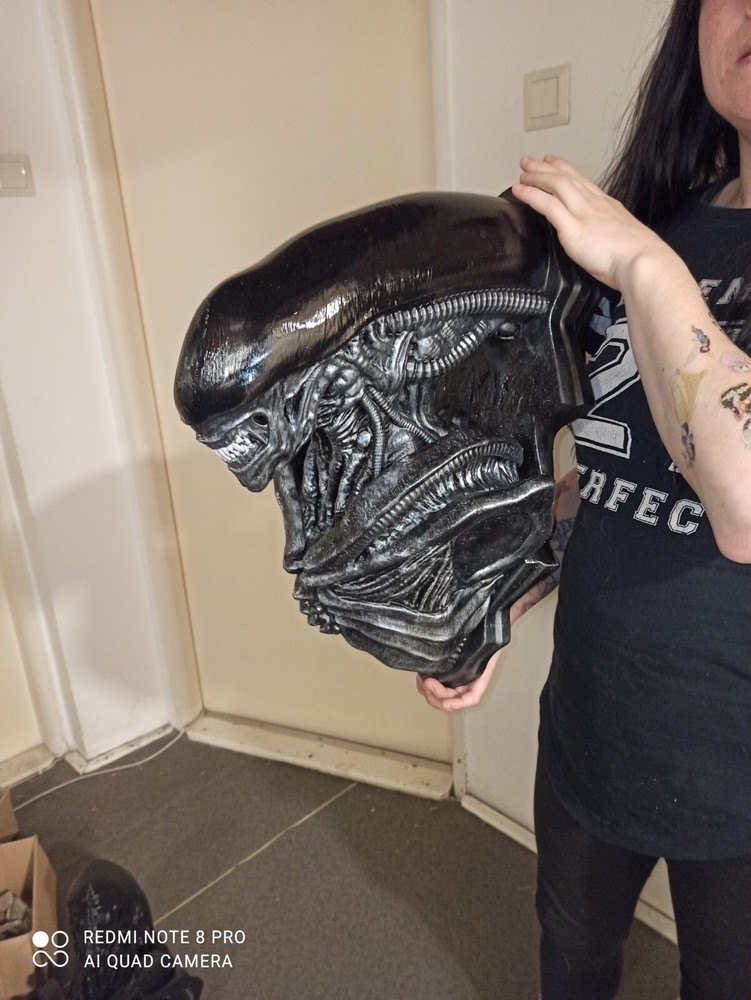Xenomorph / Alien wall mount , bust / statue , mega size