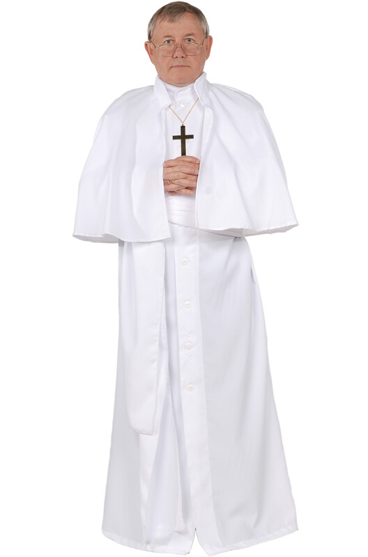 White Pope Adult Costume