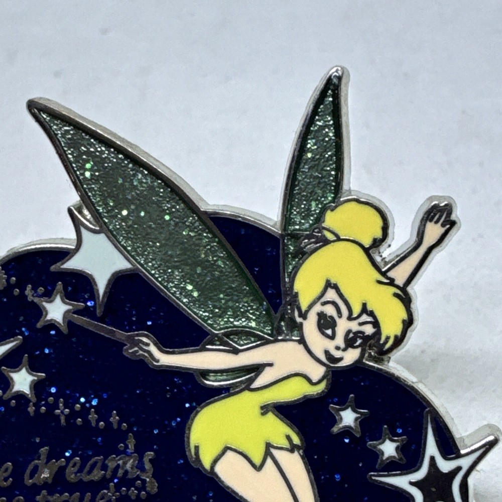 Walt Disney World Pin - Where Dreams Come True Tinker Bell Pixie Dust Version 2
