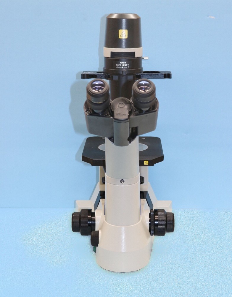 Nikon Eclipse T100 Inverted Microscope, 3 objectives