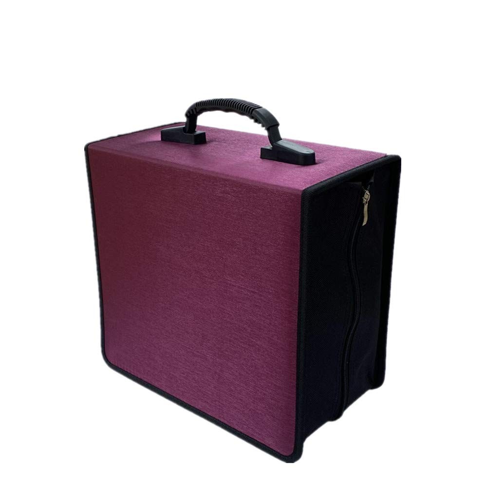 CD/DVD Case Holder Organizer Wallet Sleeves Booklet Binder Storage 400 Capacity