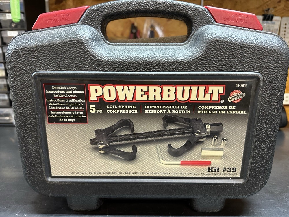 Power built Coil Spring Compressor