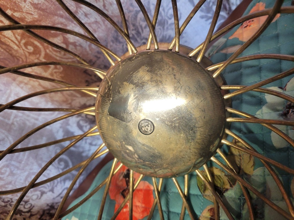 Godinger Silver Art Co Ltd Grape Leaf Swing Handle Silver Plate Basket