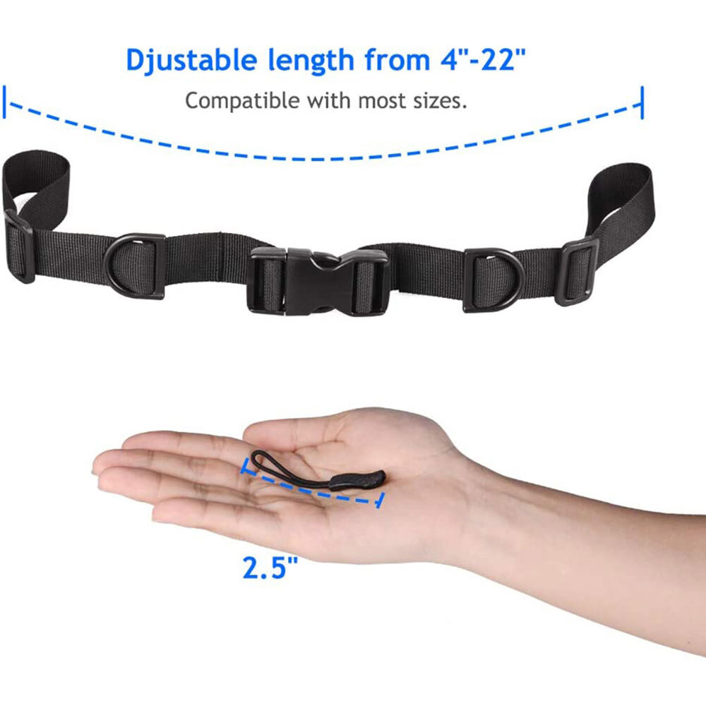 2PC Backpack Chest Strap Heavy Duty Adjustable Backpack Sternum Strap Chest belt