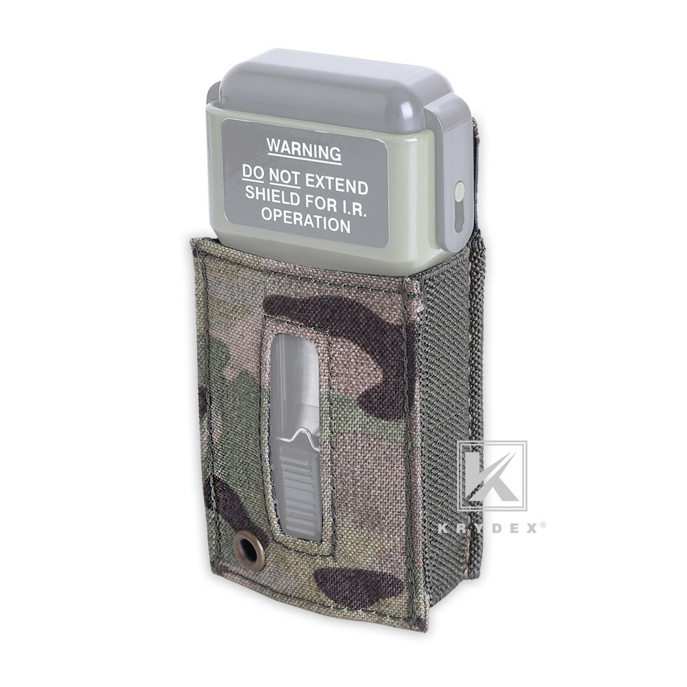 Krydex Tactical MS2000 Distress Light Pouch Marker Strobe Light Carrier Multicam