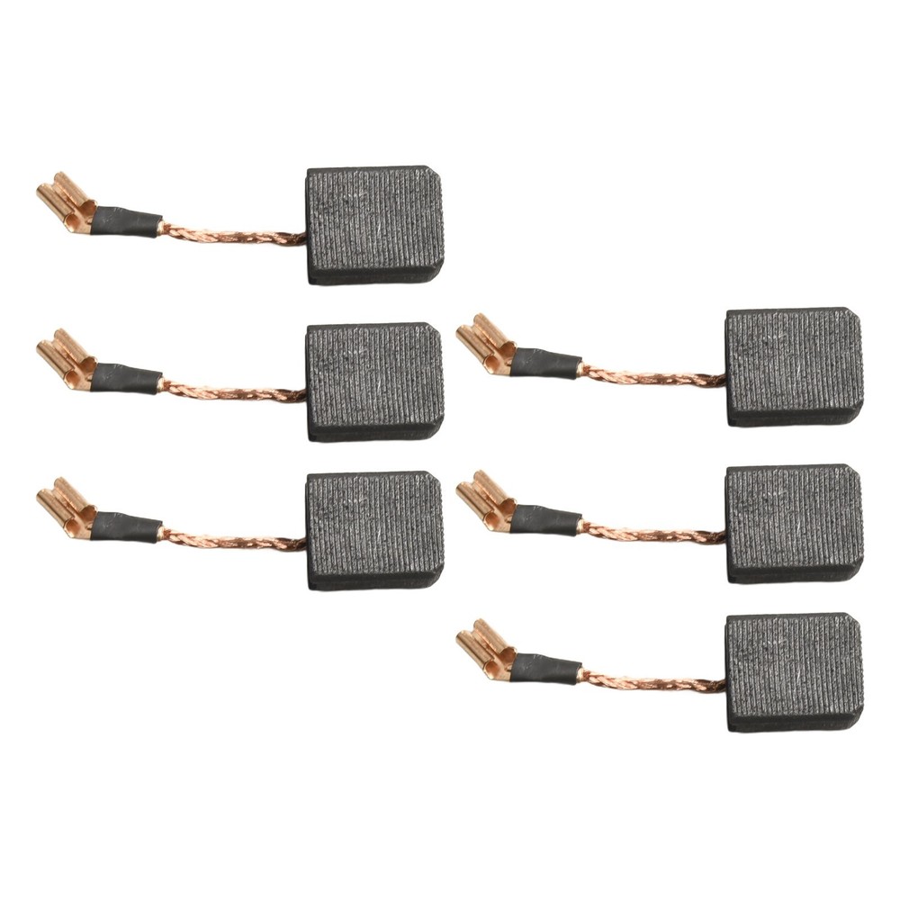 For N257540 Angle Grinder Carbon Brushes 6pcs Compatible with Various Models