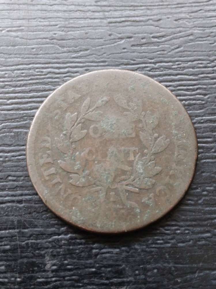 1805 Draped bust large cent Copper Counter Stamp