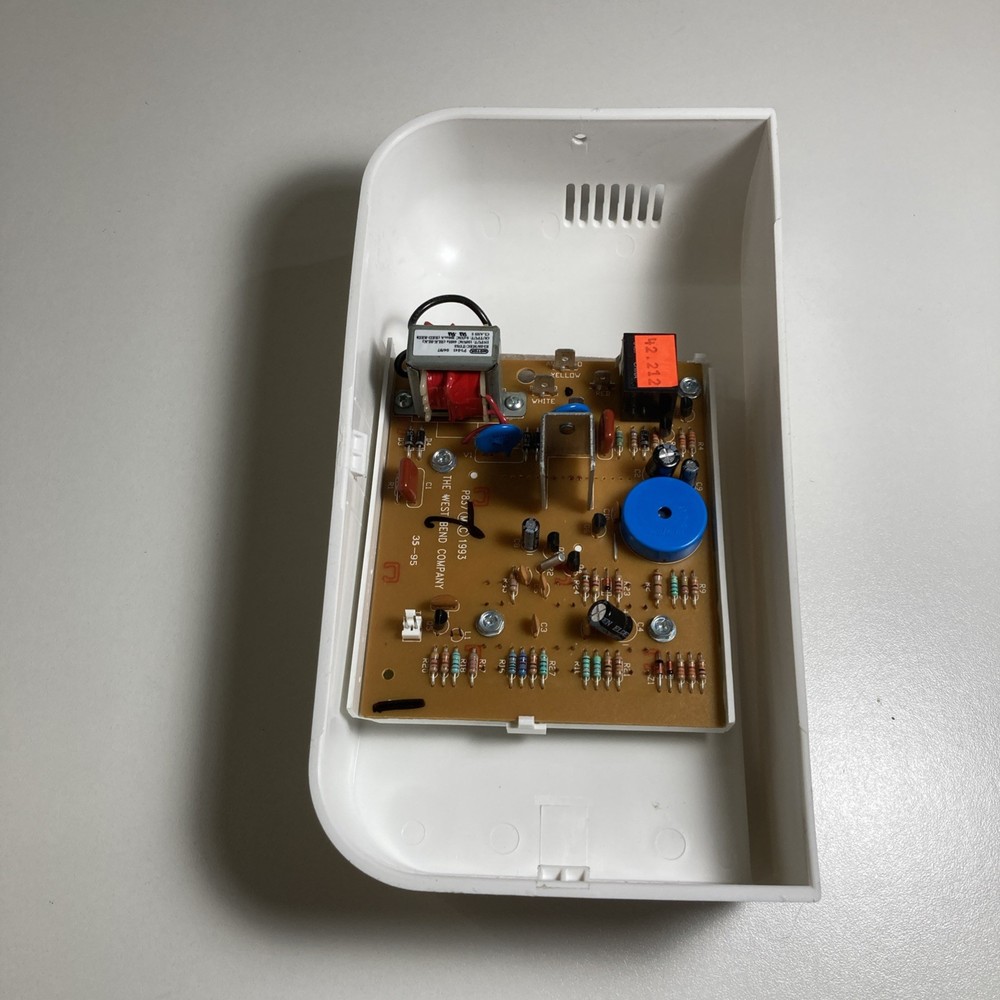 West Bend Bread Maker Replacement Part Control Circuit Board Buttons Model 41042