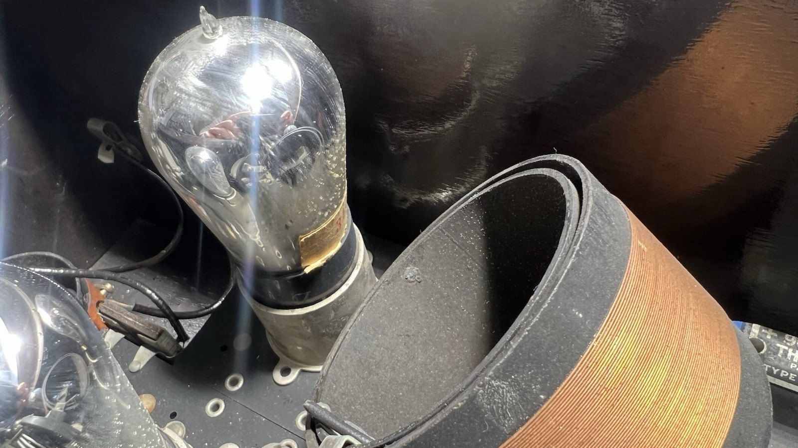 Vintage 1920s Day-Fan OEM-7 Tube Radio Receiver Untested Good Condition