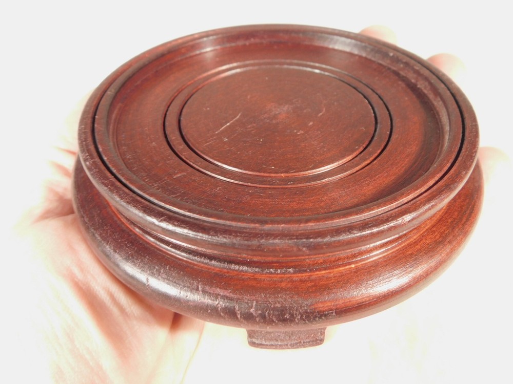 Display Stand Solid Wood Decorative Design Medium Size